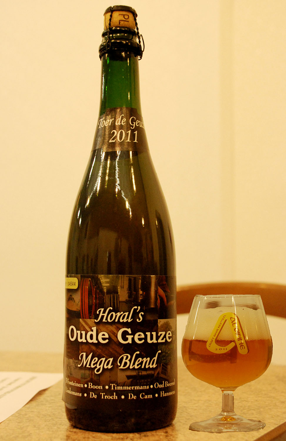 Horal's Oude Geuze Mega Blend — photo