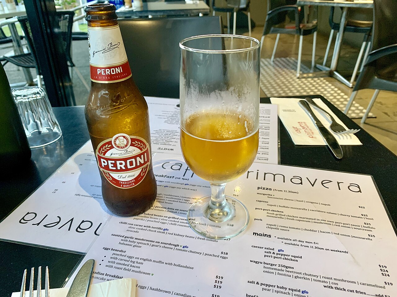 Peroni Beer — photo